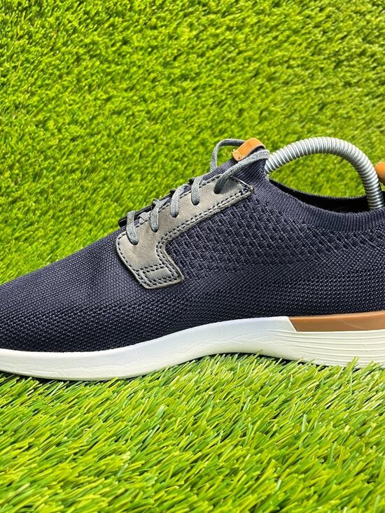 Wolf & Shepherd Swiftknit Mens Size 8 Navy Blue Casual Classic Knit Derby Shoes main image 9